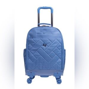 Lug Porter Wheelie Carry-On Spinner. Brushed Mariner. NWT